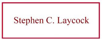 Stephen C. Laycock